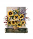 Sunny sunflowers 250g/m²,Fotopapier-Satin, seidenmatt
