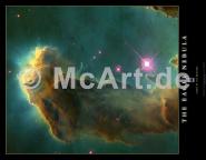 The Eagle Nebula 250g/m²,Fotopapier-Satin, seidenmatt