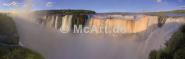 Iguazu Falls 390g/m²,Künstlerleinwand, matt mit Firnis, naturweiß