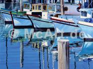 Fisherman`s Wharf Reflections 250g/m²,Fotopapier-Satin, seidenmatt