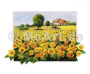 Field with Sunflowers 