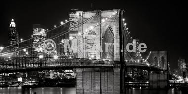 Brooklyn Bridge at Night, 1982 