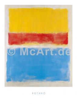Untitled (Yellow-Red and Blue) 